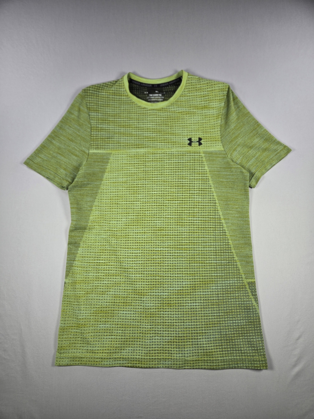 Under Armour Vanish Seamless Grid Tee Shirt Green M